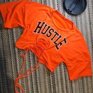 A hustle crop top !
